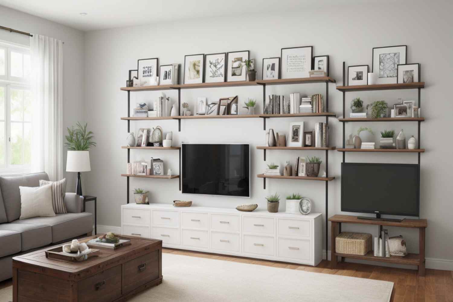 Best Living Room Wall Decor Ideas To Wake Up Blank Walls