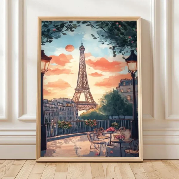 Paris Digital Painting