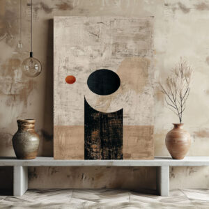 Mid Century Modern Canvas Wall Art